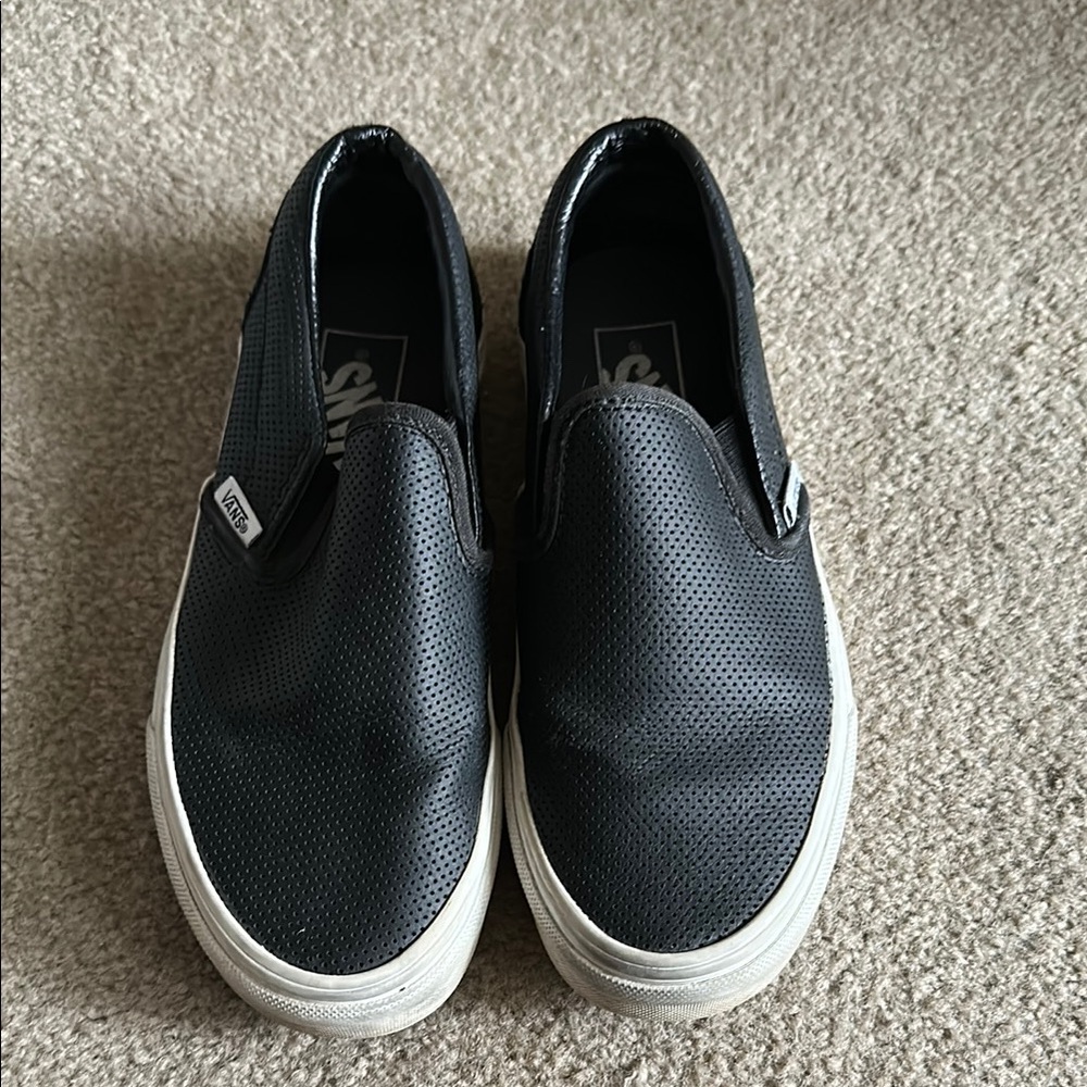 Vans Men's Black Slip-On Shoes
